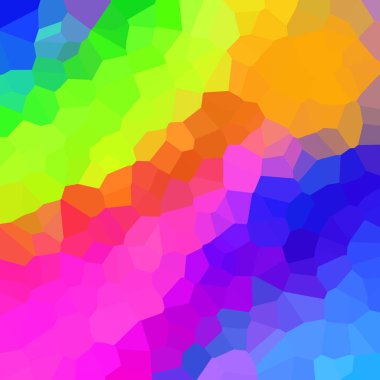 renkli soyut geometrik kristaller arka planı