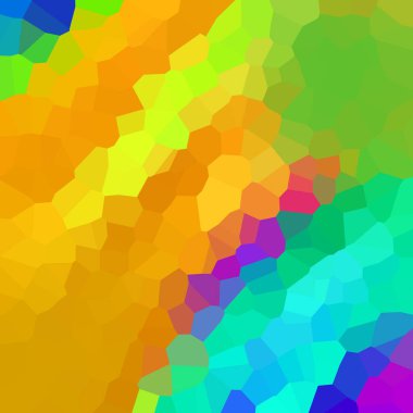 renkli soyut geometrik kristaller arka planı