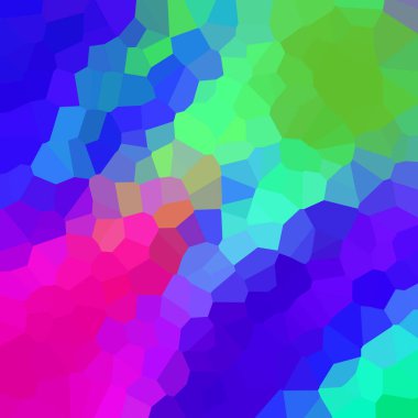 renkli soyut geometrik kristaller arka planı