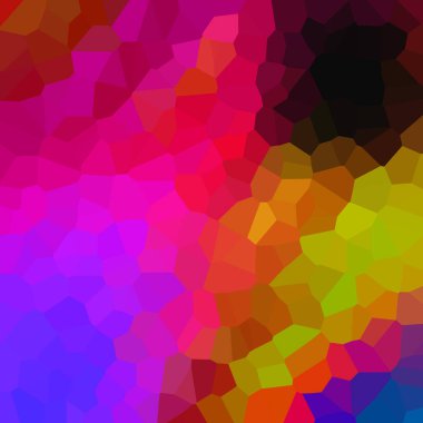 renkli soyut geometrik kristaller arka planı