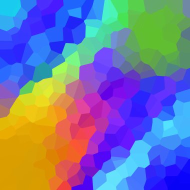 renkli soyut geometrik kristaller arka planı