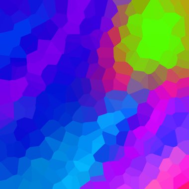 renkli soyut geometrik kristaller arka planı