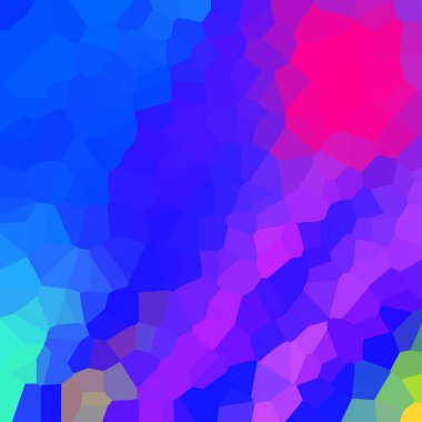 renkli soyut geometrik kristaller arka planı