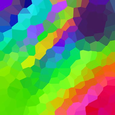 renkli soyut geometrik kristaller arka planı