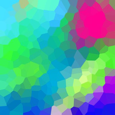 renkli soyut geometrik kristaller arka planı