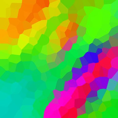 renkli soyut geometrik kristaller arka planı