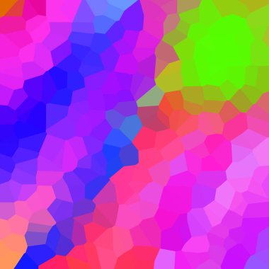 renkli soyut geometrik kristaller arka planı