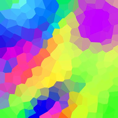 renkli soyut geometrik kristaller arka planı