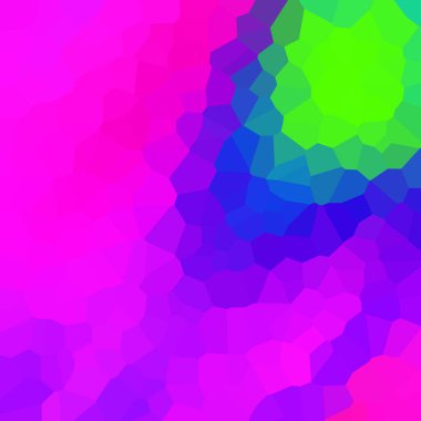 renkli soyut geometrik kristaller arka planı