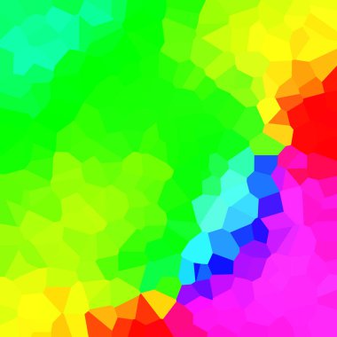 renkli soyut geometrik kristaller arka planı