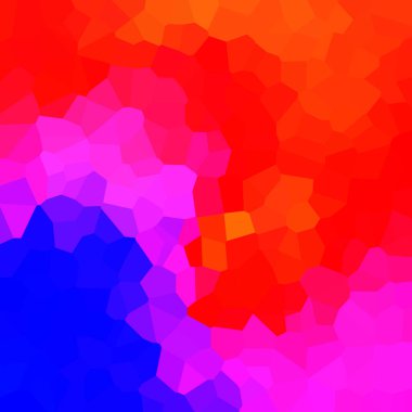 kırmızı, mor, mavi soyut geometrik kristaller arka plan