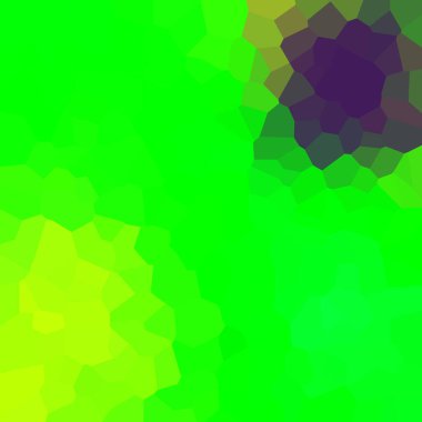 sarı, yeşil, mor soyut geometrik kristaller arka plan