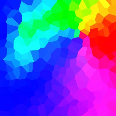 renkli soyut geometrik kristaller arka planı