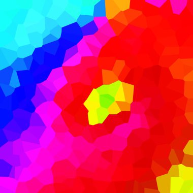 renkli soyut geometrik kristaller arka planı