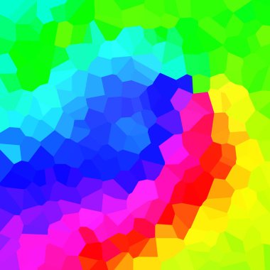 renkli soyut geometrik kristaller arka planı