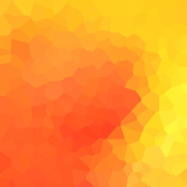 sarı, turuncu, kırmızı soyut geometrik kristaller arka plan