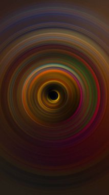 Renkli radyal hareket efekti. Soyut yuvarlanmış arkaplan.