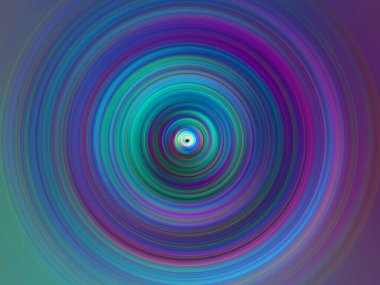 Renkli radyal hareket efekti. Soyut yuvarlanmış arkaplan.