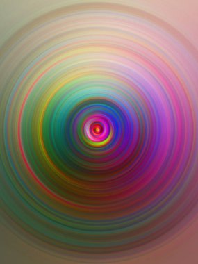 Renkli radyal hareket efekti. Soyut yuvarlanmış arkaplan.