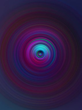 Renkli radyal hareket efekti. Soyut yuvarlanmış arkaplan.