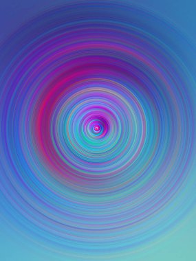 Renkli radyal hareket efekti. Soyut yuvarlanmış arkaplan.