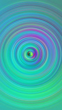 Renkli radyal hareket efekti. Soyut yuvarlanmış arkaplan.