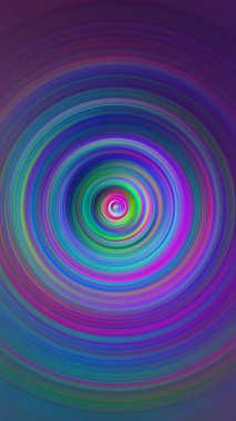 Renkli radyal hareket efekti. Soyut yuvarlanmış arkaplan.