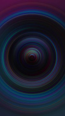 Renkli radyal hareket efekti. Soyut yuvarlanmış arkaplan.