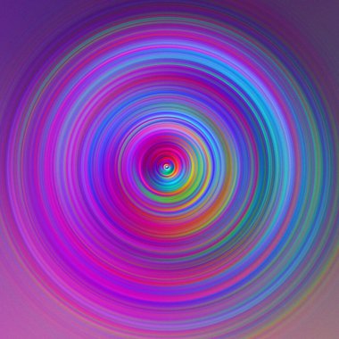 Renkli radyal hareket efekti. Soyut yuvarlanmış arkaplan.