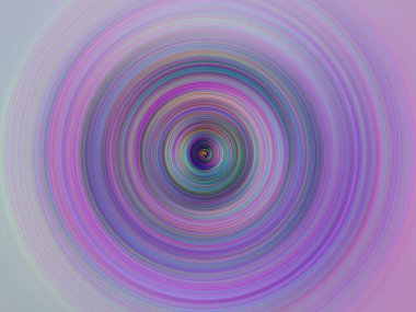 Renkli radyal hareket efekti. Soyut yuvarlanmış arkaplan.