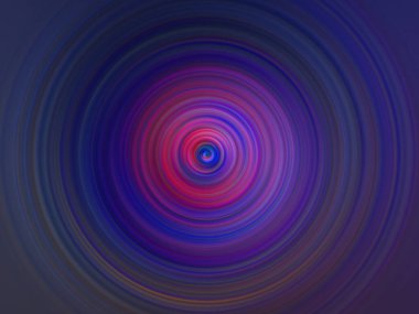 Renkli radyal hareket efekti. Soyut yuvarlanmış arkaplan.