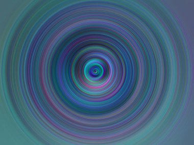 Renkli radyal hareket efekti. Soyut yuvarlanmış arkaplan.