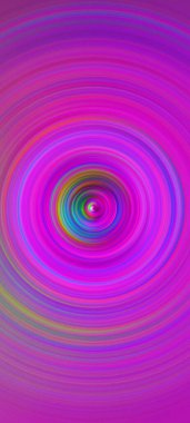 Renkli radyal hareket efekti. Soyut yuvarlanmış arkaplan.