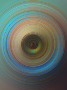 Renkli radyal hareket efekti. Soyut yuvarlanmış arkaplan.