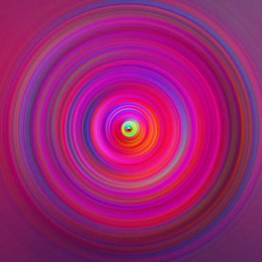 Renkli radyal hareket efekti. Soyut yuvarlanmış arkaplan.