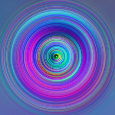 Renkli radyal hareket efekti. Soyut yuvarlanmış arkaplan.