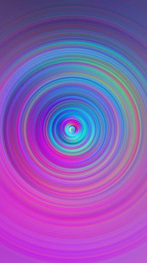 Renkli radyal hareket efekti. Soyut yuvarlanmış arkaplan.