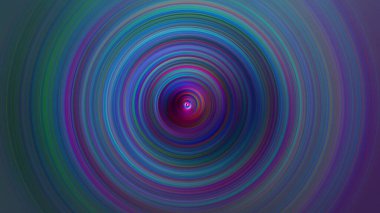 Renkli radyal hareket efekti. Soyut yuvarlanmış arkaplan.