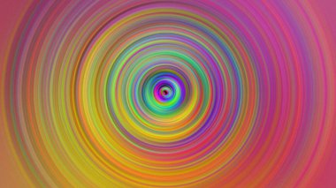 Renkli radyal hareket efekti. Soyut yuvarlanmış arkaplan.