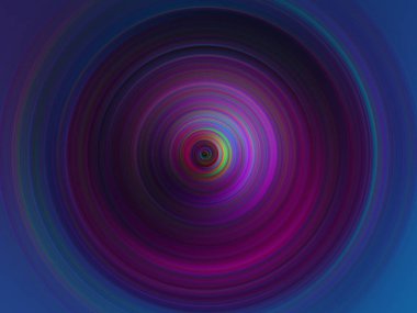 Renkli radyal hareket efekti. Soyut yuvarlanmış arkaplan.