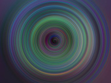 Renkli radyal hareket efekti. Soyut yuvarlanmış arkaplan.