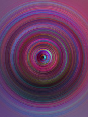 Renkli radyal hareket efekti. Soyut yuvarlanmış arkaplan.