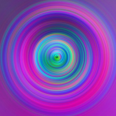 Renkli radyal hareket efekti. Soyut yuvarlanmış arkaplan.