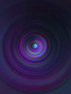 Renkli radyal hareket efekti. Soyut yuvarlanmış arkaplan.