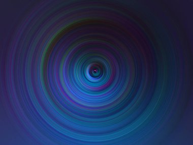 Renkli radyal hareket efekti. Soyut yuvarlanmış arkaplan.