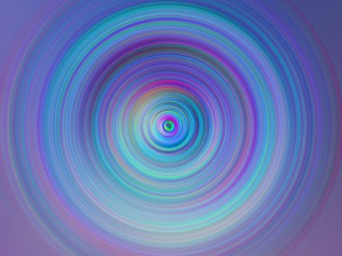 Renkli radyal hareket efekti. Soyut yuvarlanmış arkaplan.