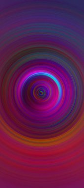 Renkli radyal hareket efekti. Soyut yuvarlanmış arkaplan.