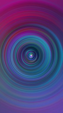 Renkli radyal hareket efekti. Soyut yuvarlanmış arkaplan.