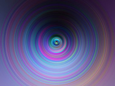 Renkli radyal hareket efekti. Soyut yuvarlanmış arkaplan.