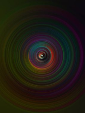 Dairesel desenli soyut yaratıcı arkaplan. 